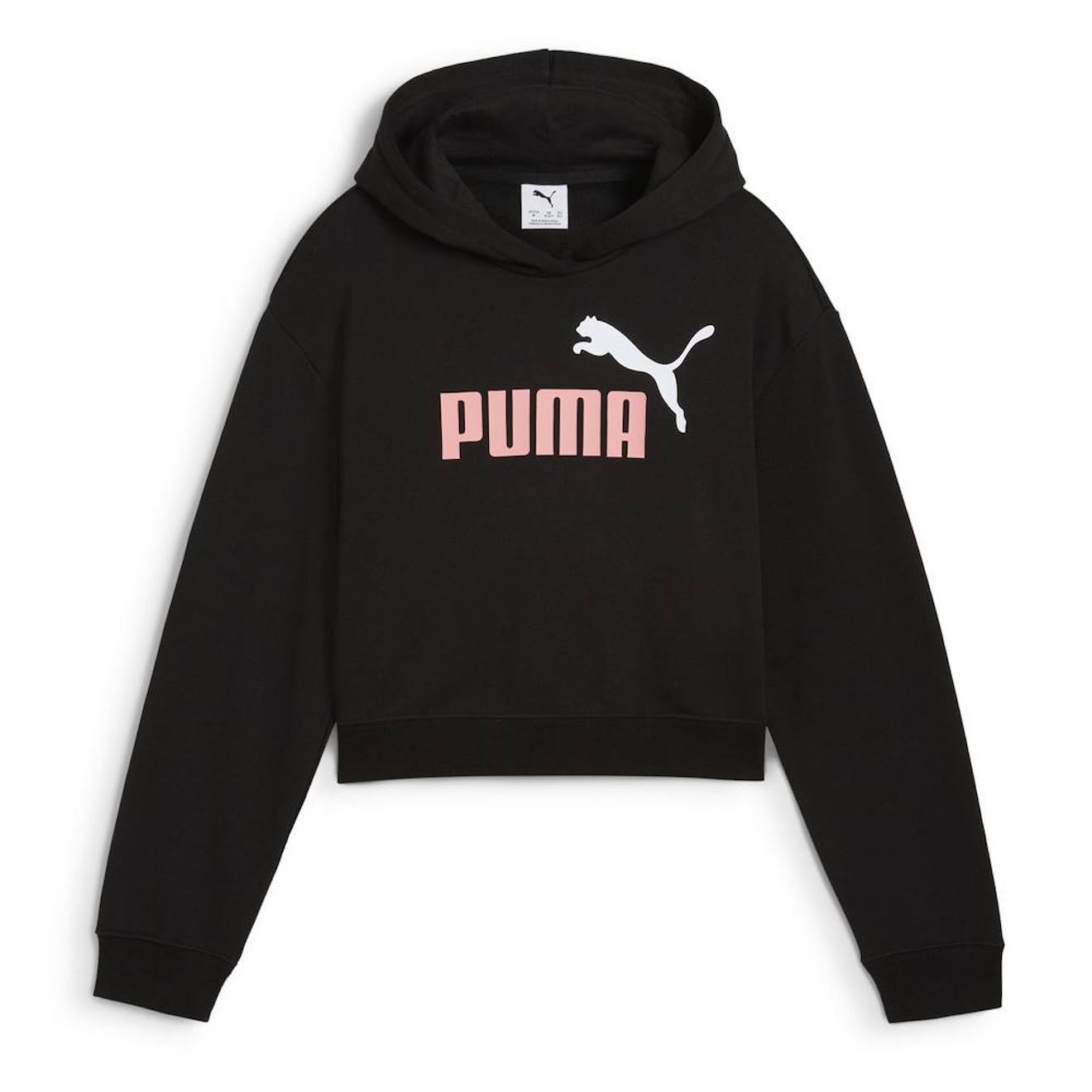 Sweat Fille Logo Puma Noir 24$