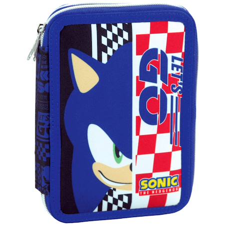 Garçon-Accessoires-Fourniture scolaire-Trousse-Trousse primaire sonic 20 cm