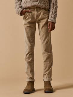 -Slim en velours garçon