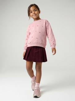 Jupe short fille plissée  - vertbaudet enfant