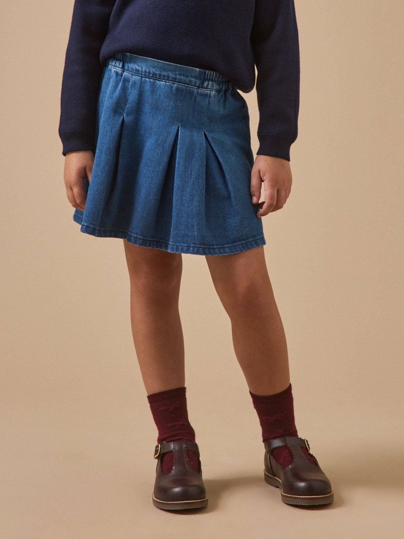 Jupe En Denim Fille Denim Stone