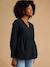 Blouse grossesse et allaitement en broderie anglaise noir+olive 5 - vertbaudet enfant 