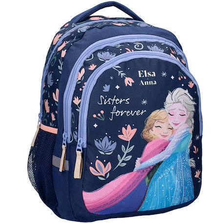 Fille-Sac à dos primaire la reine des neiges 44 cm 2 compartiments