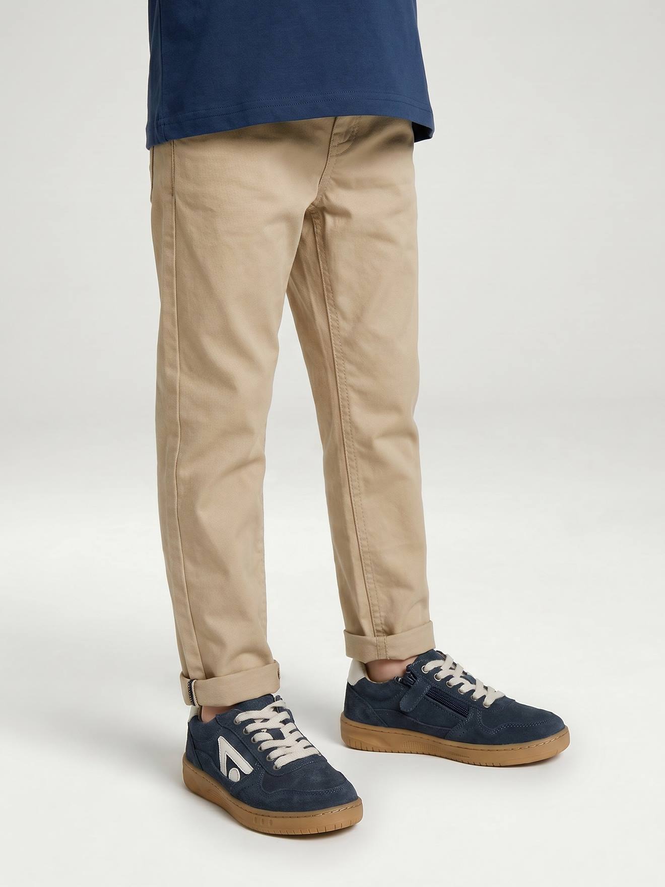 Pantalon garon esprit chino facile enfiler beige 20$