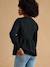Blouse grossesse et allaitement en broderie anglaise noir+olive 2 - vertbaudet enfant 