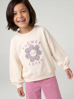 -Ensemble fille sweat et pantalon