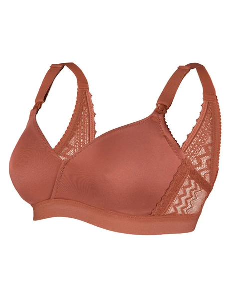 Soutien-gorge de grossesse et d'allaitement serena Blush+Noir+Prune+Terracota 17 - vertbaudet enfant 