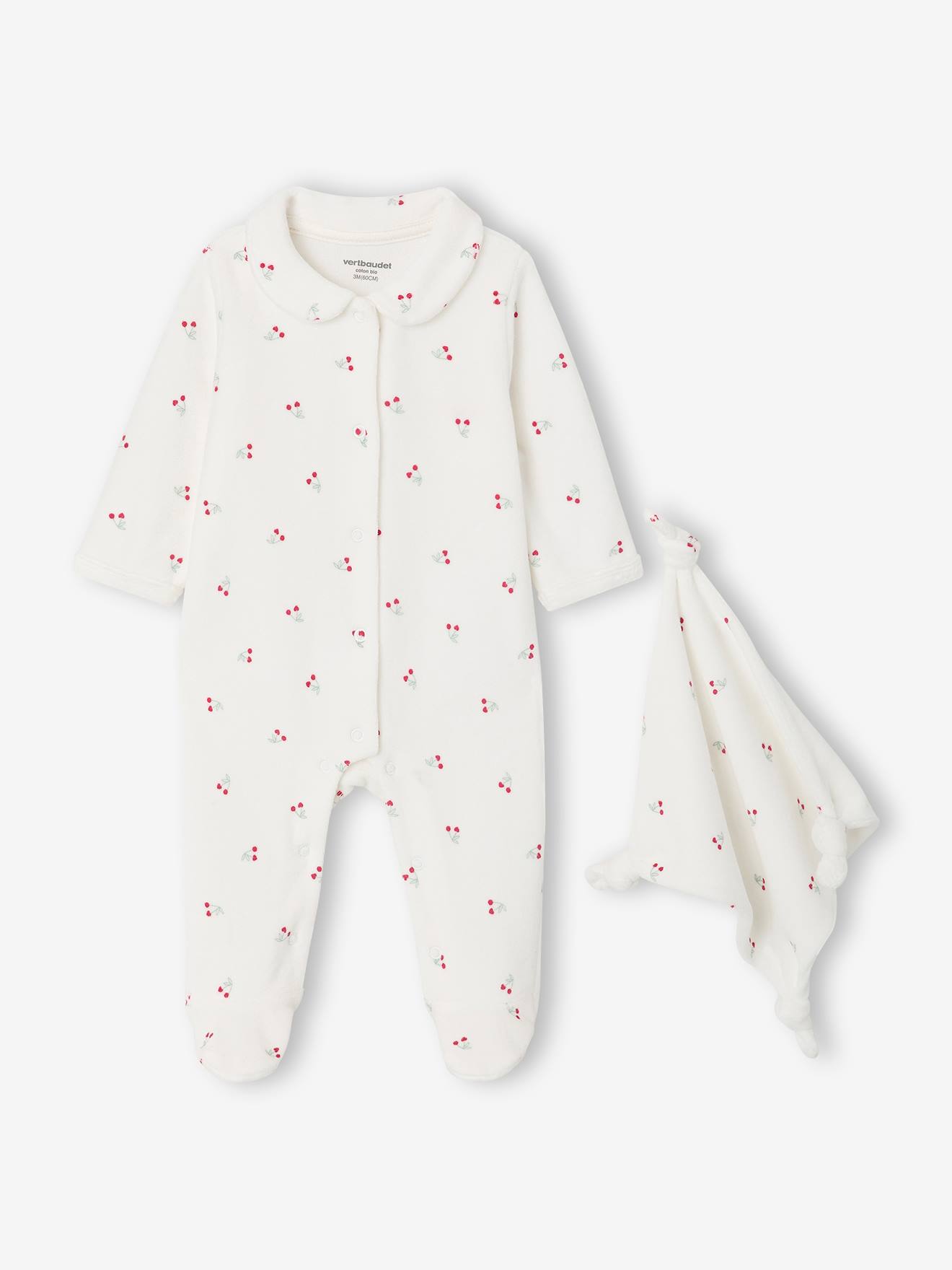 Coffret dors bien et doudou naissance écru