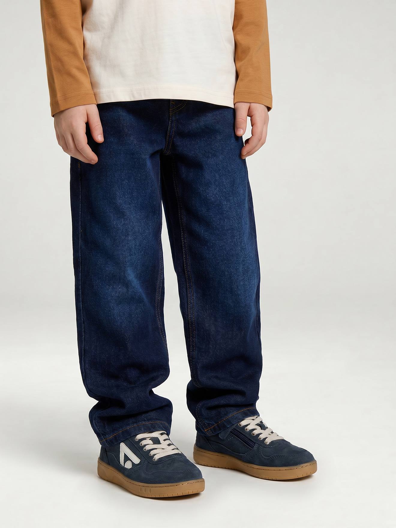Jean droit garçon morphologie medium denim brut Jean droit garçon morphologie medium denim brut