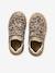Baskets enfant fille cuir à scratchs beige+jaune d'or+marron+vieux rose 4 - vertbaudet enfant 