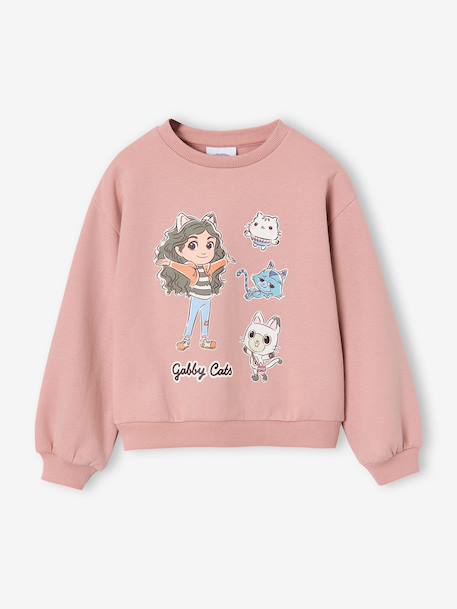 Sweat Gabby enfant fille mauve 1 - vertbaudet enfant 