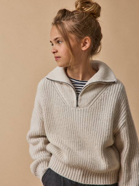 Fille-Pull camionneur fille