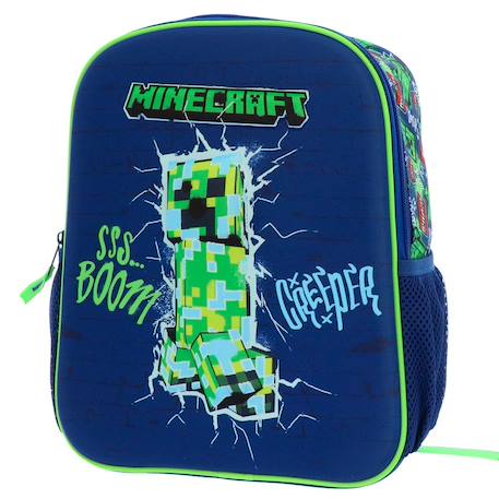 Garçon-Accessoires-Fourniture scolaire-Cartable-Sac à dos maternelle minecraft 32 cm