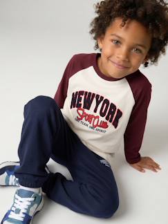 -T-shirt manches longues raglan garçon