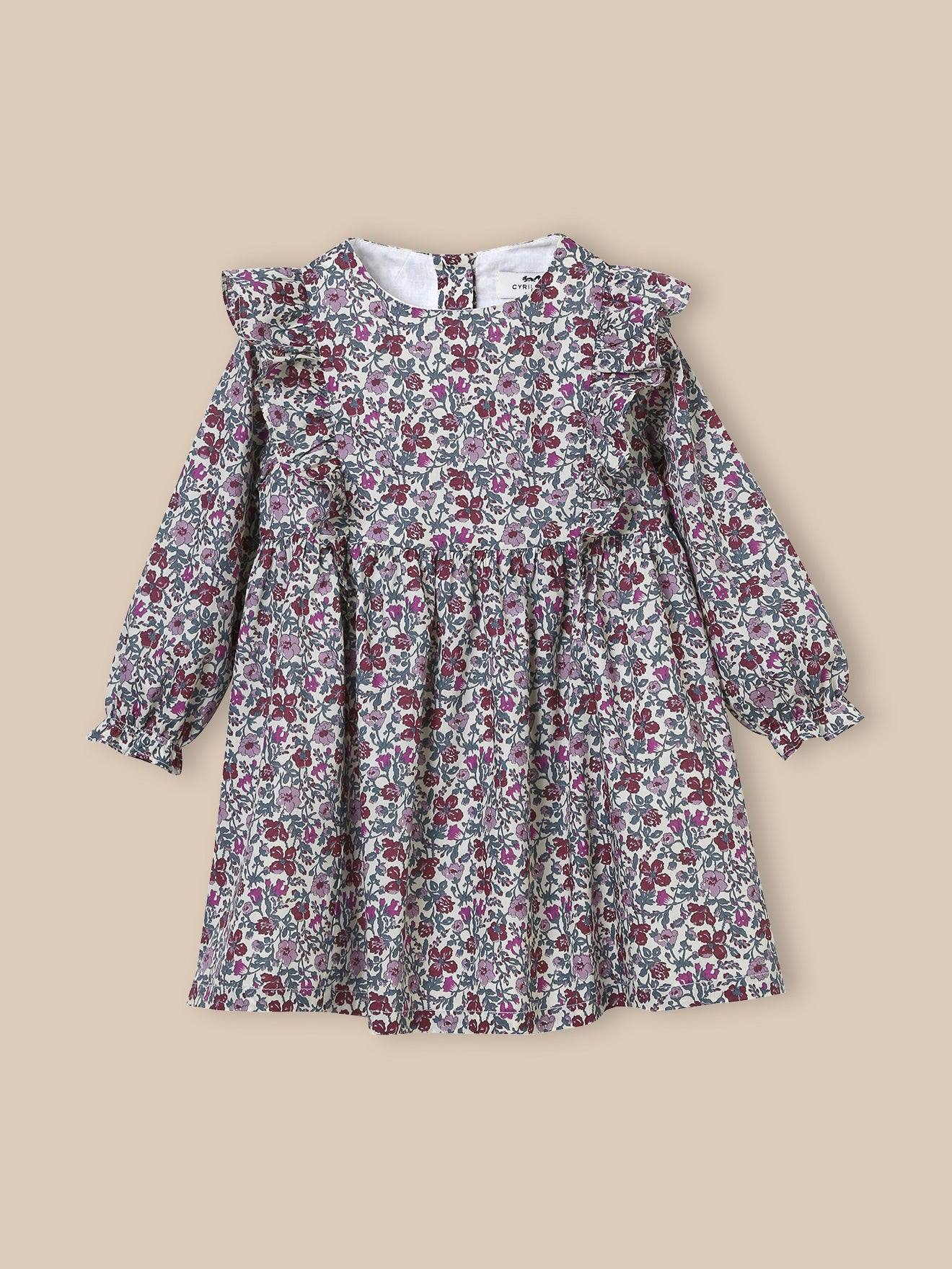 Robe En Tissu Liberty Meadow Bébé Liberty Meadow Violet