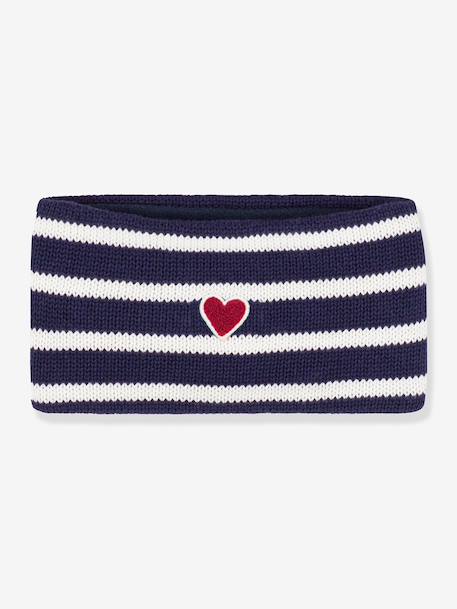 Fille-Accessoires-Bonnet, écharpe, gants-Snood bébé rayé