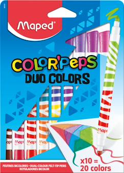 Jouet-Feutres de coloriage 2 en 1 duo
