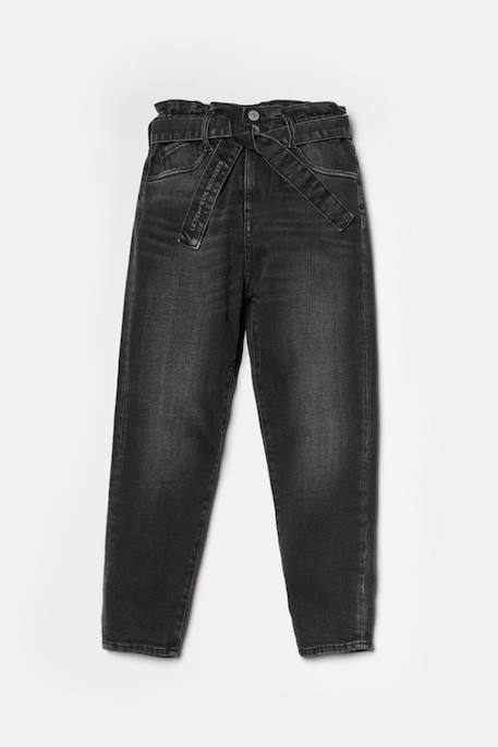 Jeans loose, large boyfit, longueur 34  - vertbaudet enfant