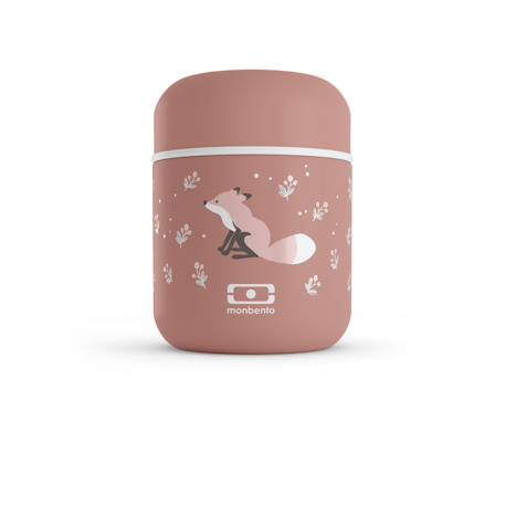 Monbento - Lunch Box Isotherme Enfant 280ml Capsule Cannelle Fox