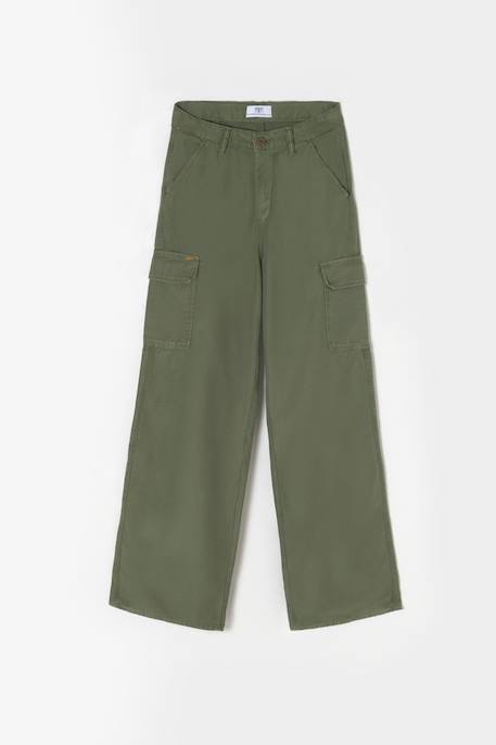 Jeans cargo, longueur 34  - vertbaudet enfant
