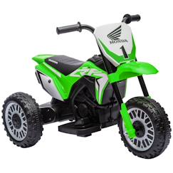-Moto cross électrique enfant 3 roues licence officielle honda crf 450 r 3 km/h max. Fonctions sonores