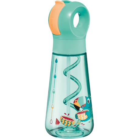 Gourde étanche avec paille  - vertbaudet enfant