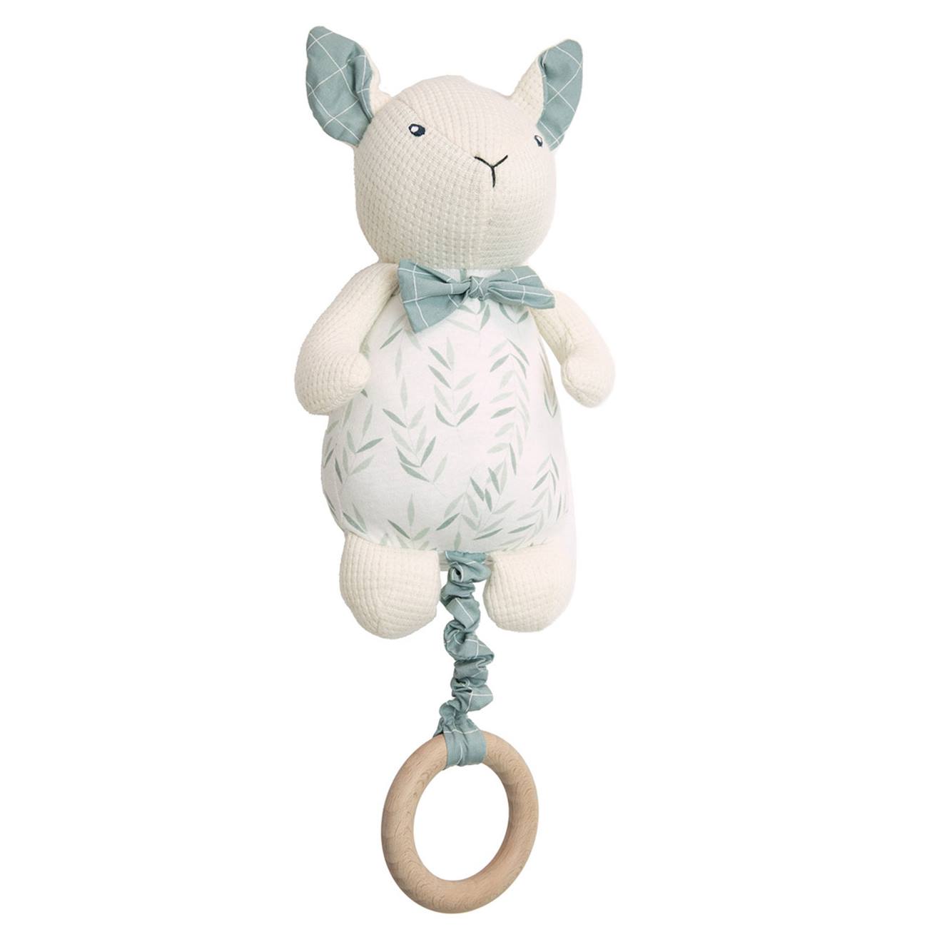 Peluche Musicale Blanc
