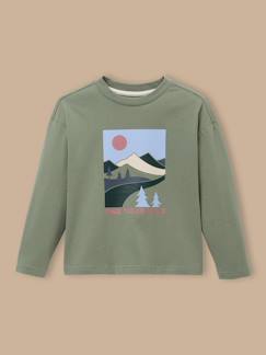 Garçon-T-shirt, polo, sous-pull-T-shirt-T-shirt imprimé oversize garçon