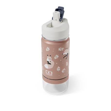 Garçon-Gourde isotherme 2 en 1 avec paille 300ml twisty