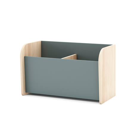 Coffre à jouets 2 niches - gamme simon Green+White 5 - vertbaudet enfant 
