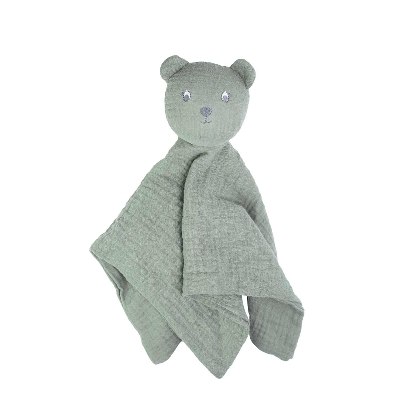 Doudou Lange Ourson Verde