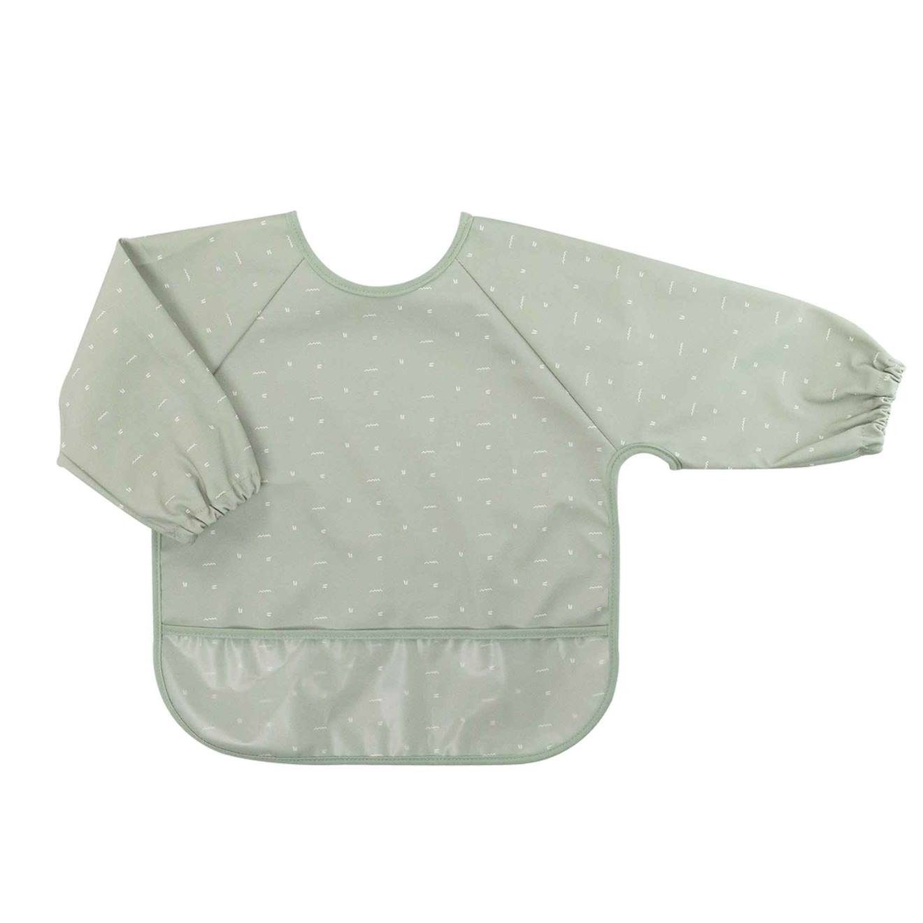 Bavoir Tablier Avec Récupérateur Pour Bébé Verde