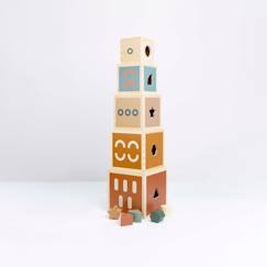 -Cubes empilables en bois