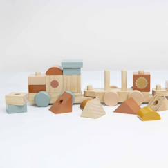 Jouet-Premier âge-Premières manipulations-Train en bois pour bébé