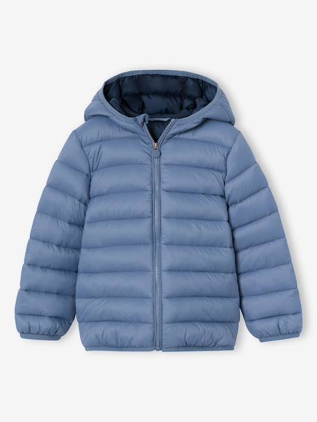 Garçon-Manteau-Doudoune-Doudoune garçon légère à capuche 