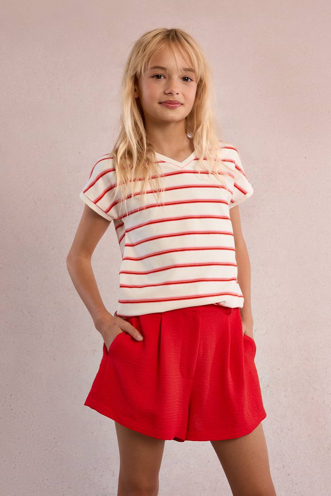 T-shirt À Rayures Offwhite