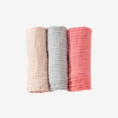 -3 langes mousseline de coton
