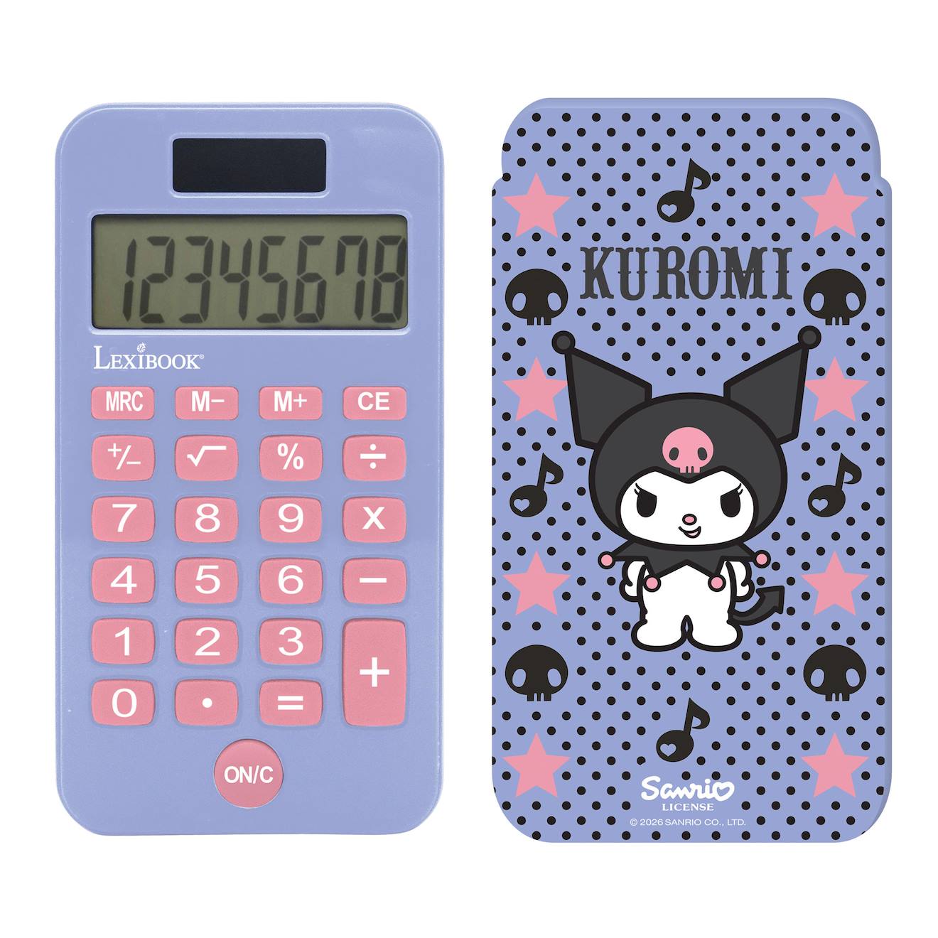 Lexibook Calculatrice de Poche Kuromi Violet