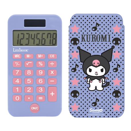 Calculatrice de poche kuromi  - vertbaudet enfant