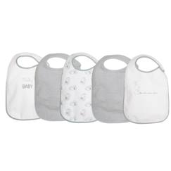 -Lot de 5 bavoirs diversification alimentaire