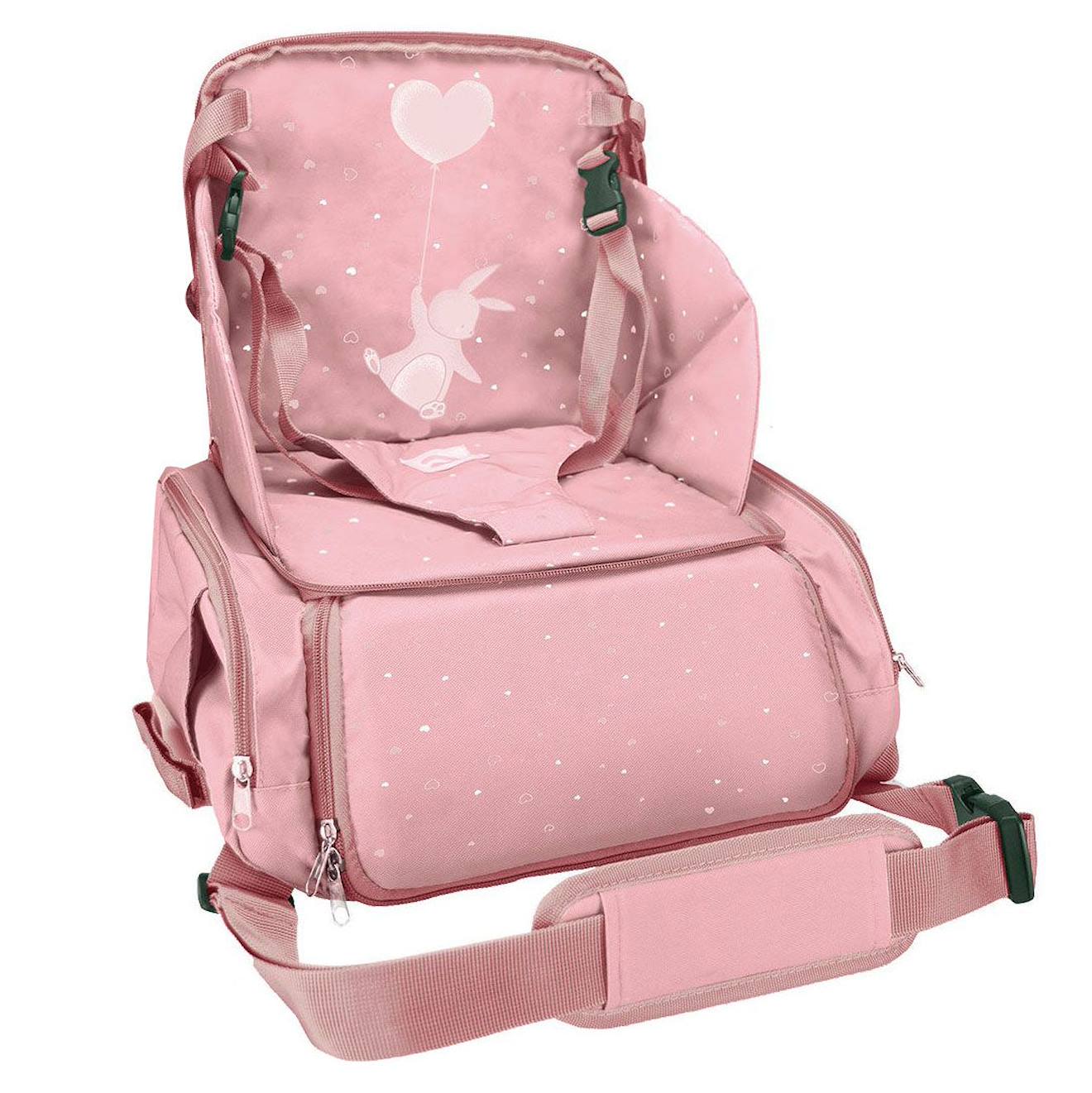 Réhausseur Voyage 2 En 1 Sac Isotherme Sushi Rose