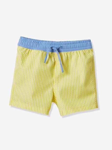 Maillot De Bain Bébé Garçon 3 Pièces Anti UV - T-Shirt Manches Longues + Short + Chapeau De Soleil