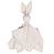 Doudou lapin  en gaze de coton jeanne Beige+Blanc+Blanc à pois or+Bleu+Camel+Écru+Gris+Rose+Terracotta+Vert de gris 1 - vertbaudet enfant 