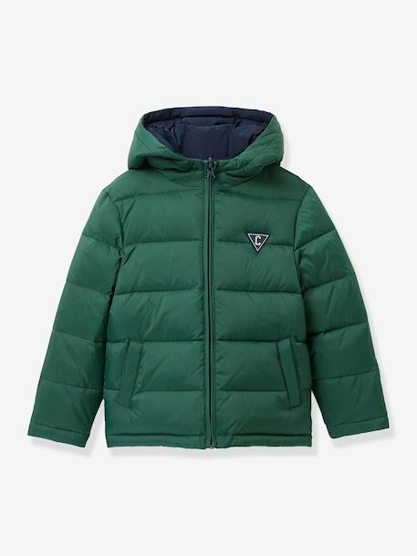 Garçon-Manteau-Doudoune réversible
