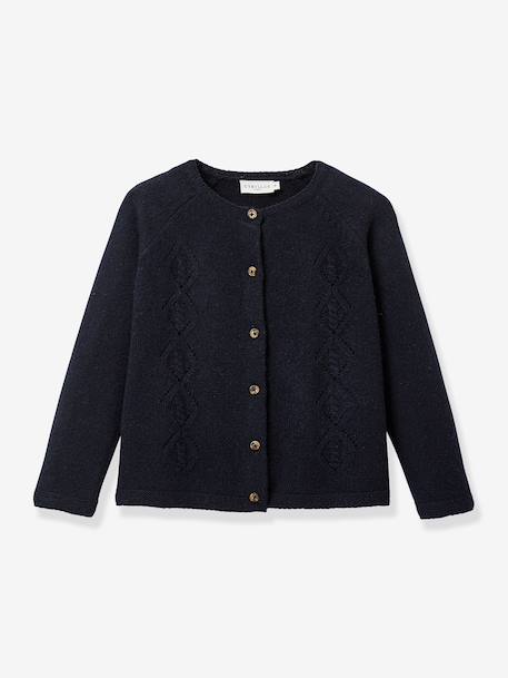 Fille-Cardigan cable