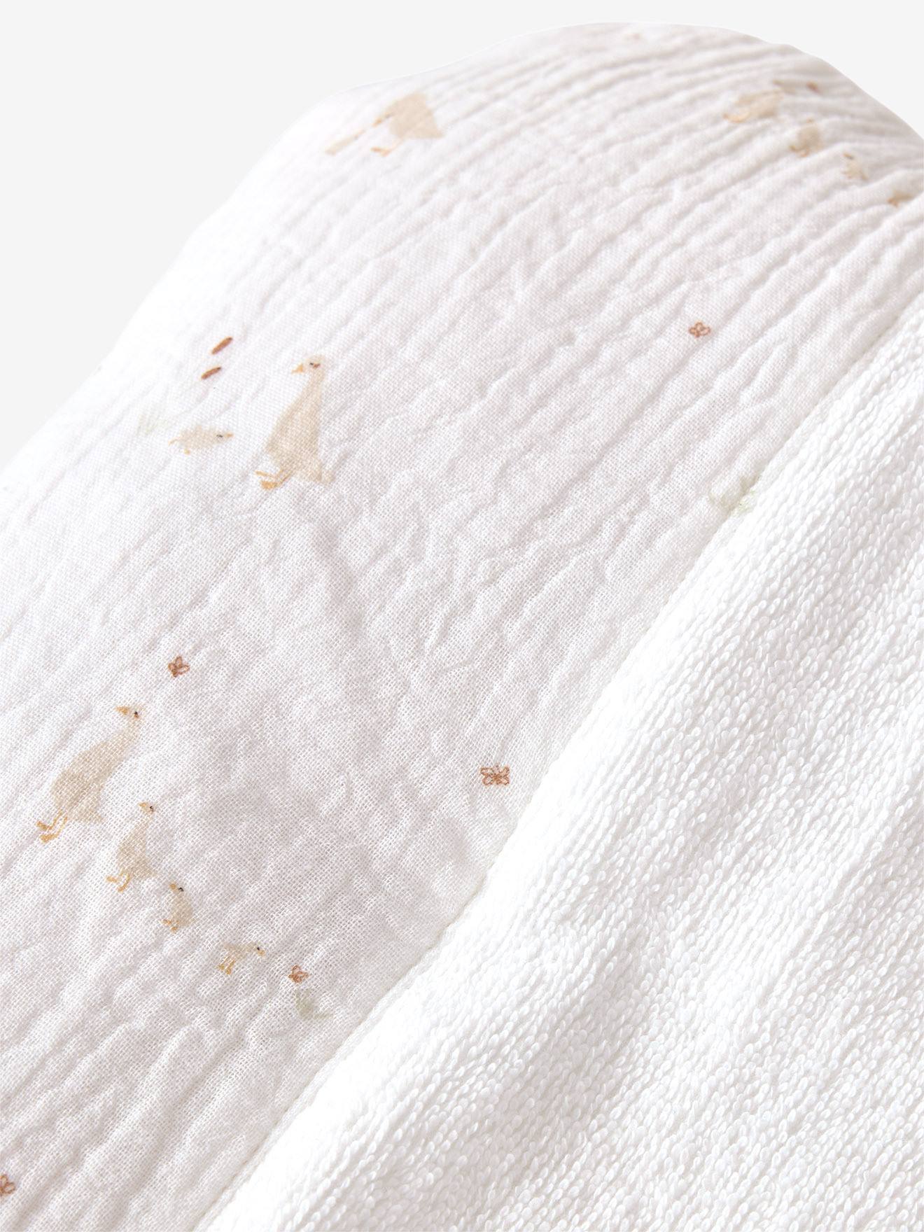 Matelas à langer en gaze de coton écru (Vertbaudet) - Image 1
