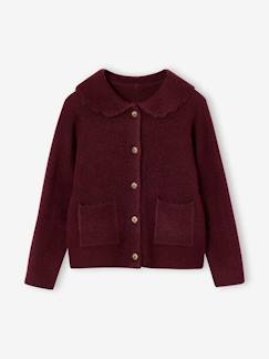 -Gilet col boutonné fille