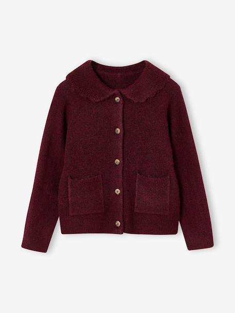 Fille-Gilet col boutonné fille