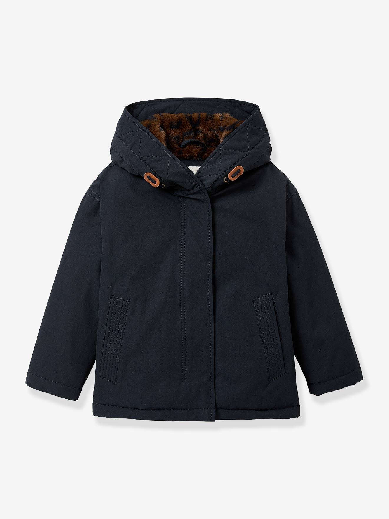 Parka léopard marine Parka léopard marine