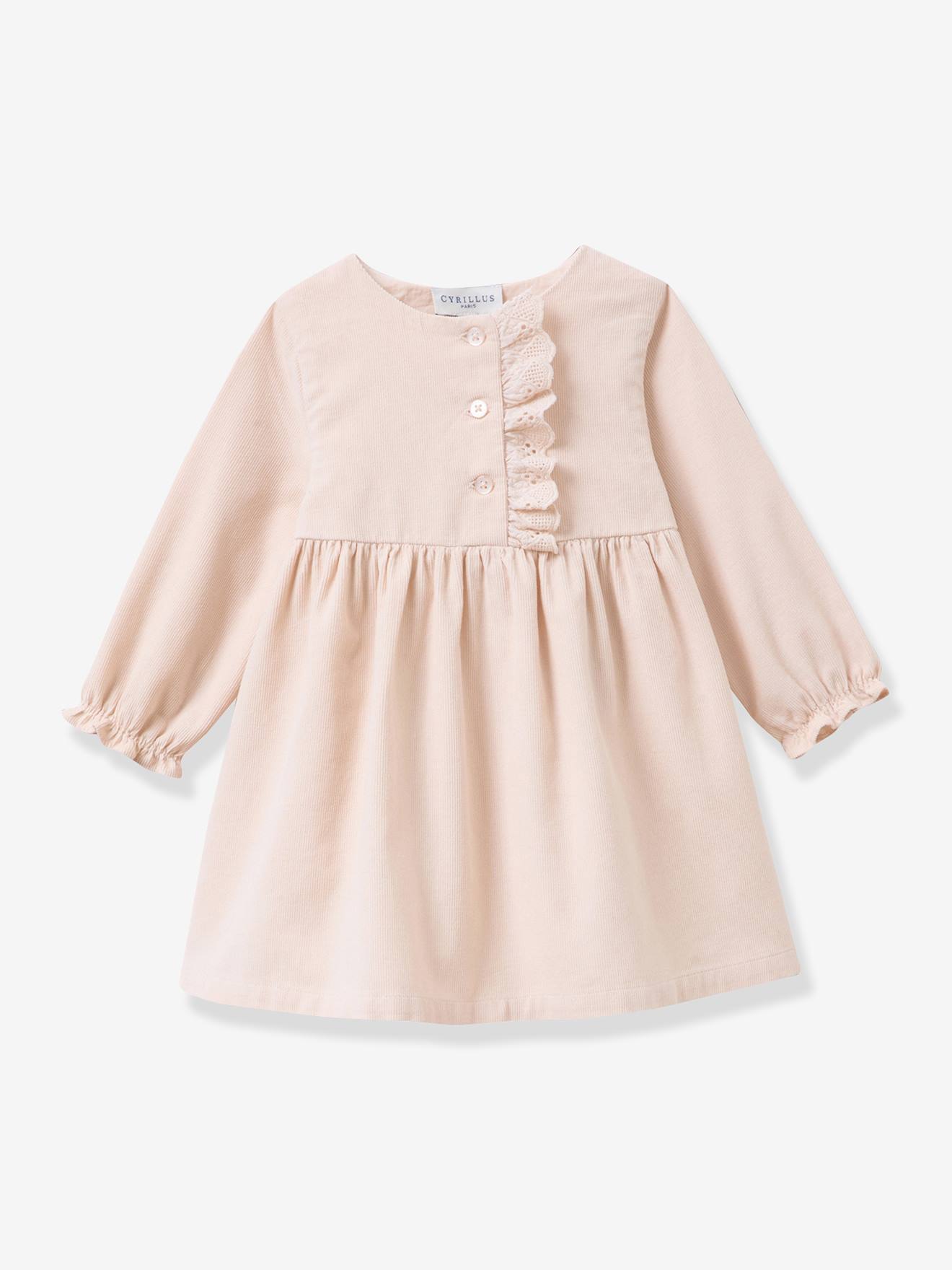 Robe Manches Longues Écru